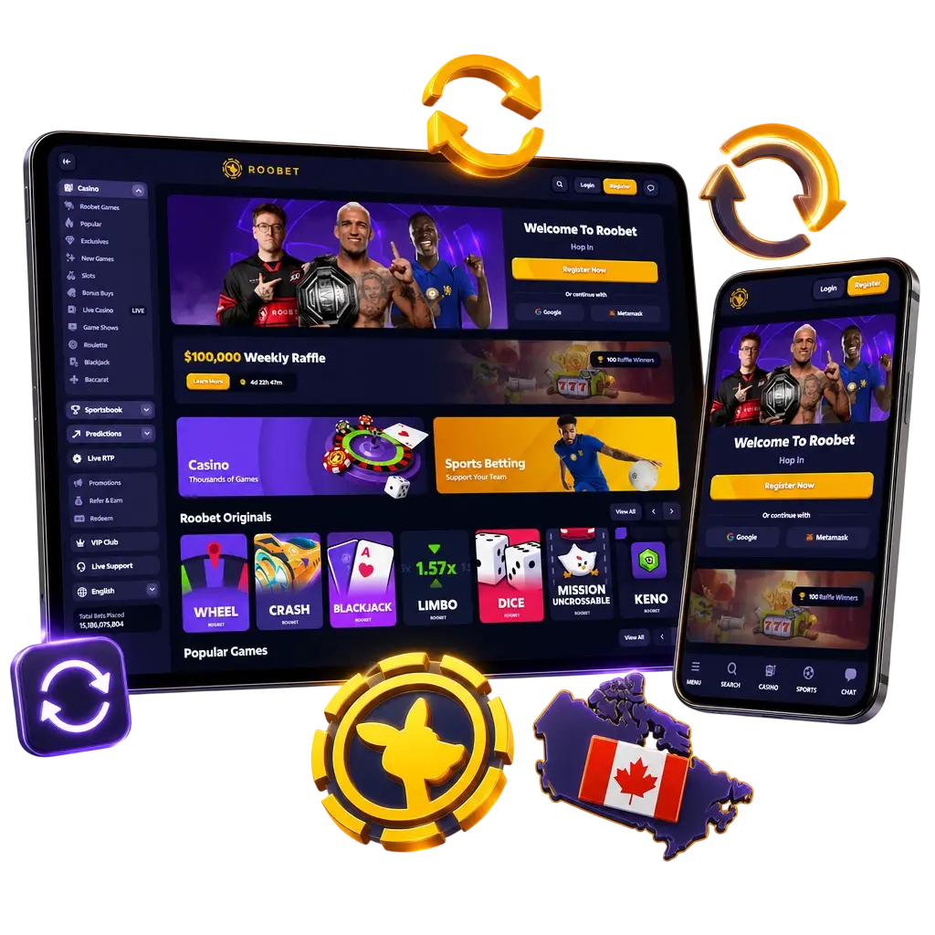 Steps to update the Roobet Android app: check for new APK, download, and install over the existing version.